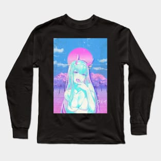 Vaporwave 14 Long Sleeve T-Shirt